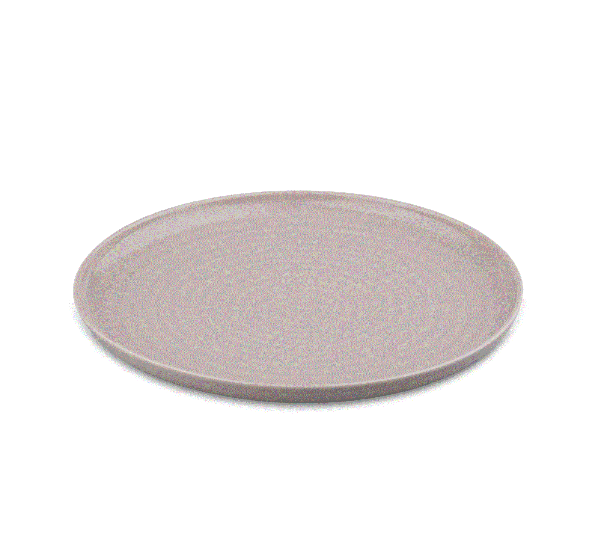 HOTTY Porzellan-Geschirr mit edlem Design in Grau, rund und robust, ideal für stilvolles Dinner.
