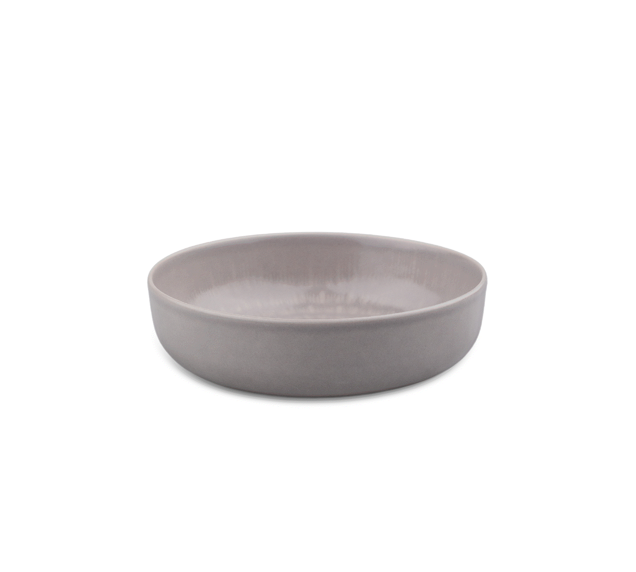 HOTTY Porzellan-Geschirr in Grau; stilvolle Schale aus hochwertigem Porzellan, ideal für Beilagen und Desserts.