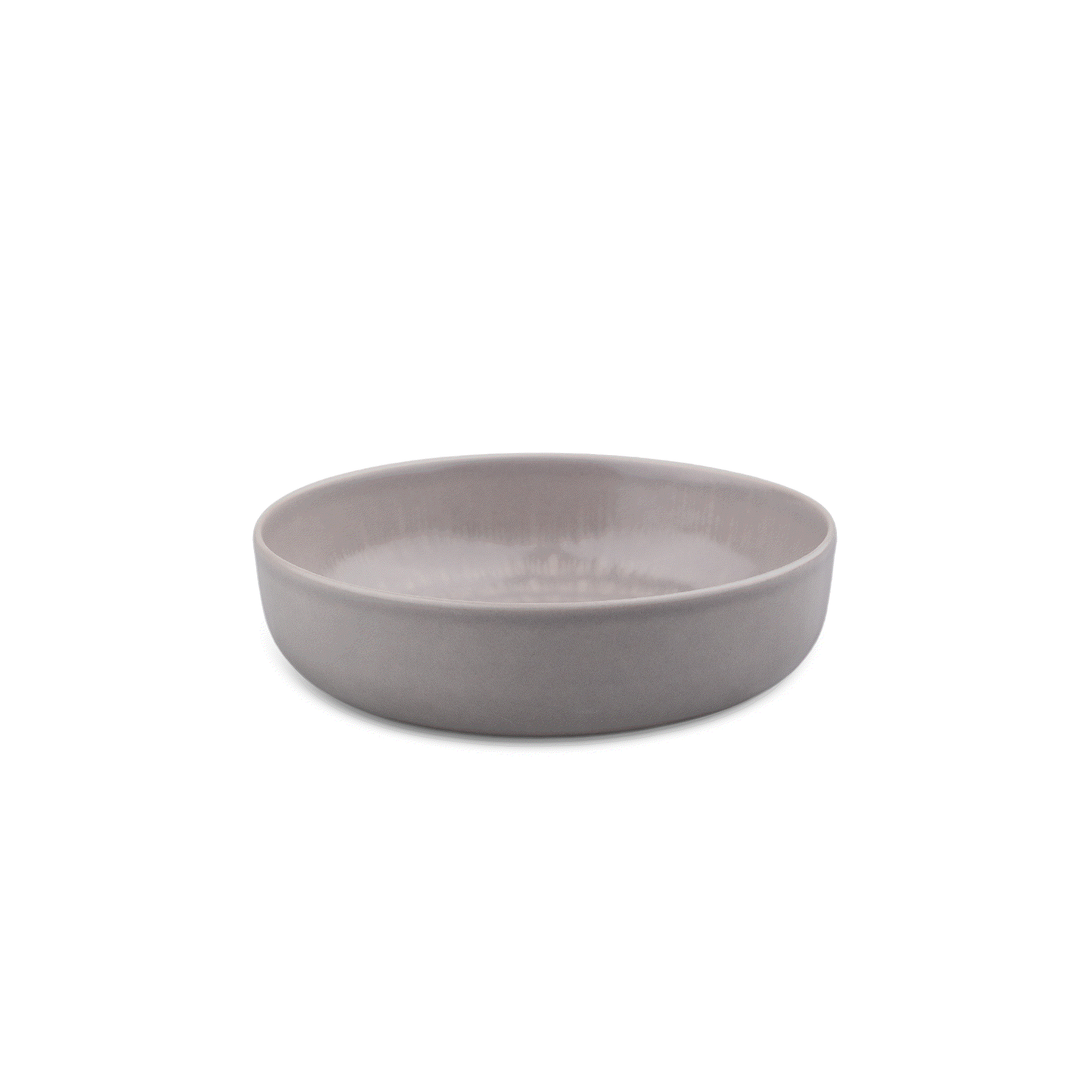 HOTTY Porzellan-Geschirr in Grau; stilvolle Schale aus hochwertigem Porzellan, ideal für Beilagen und Desserts.