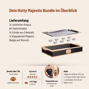 Hotty Legacy Majestic mit Klappdeckel