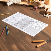 Ausmal - Tischsets - Hotty