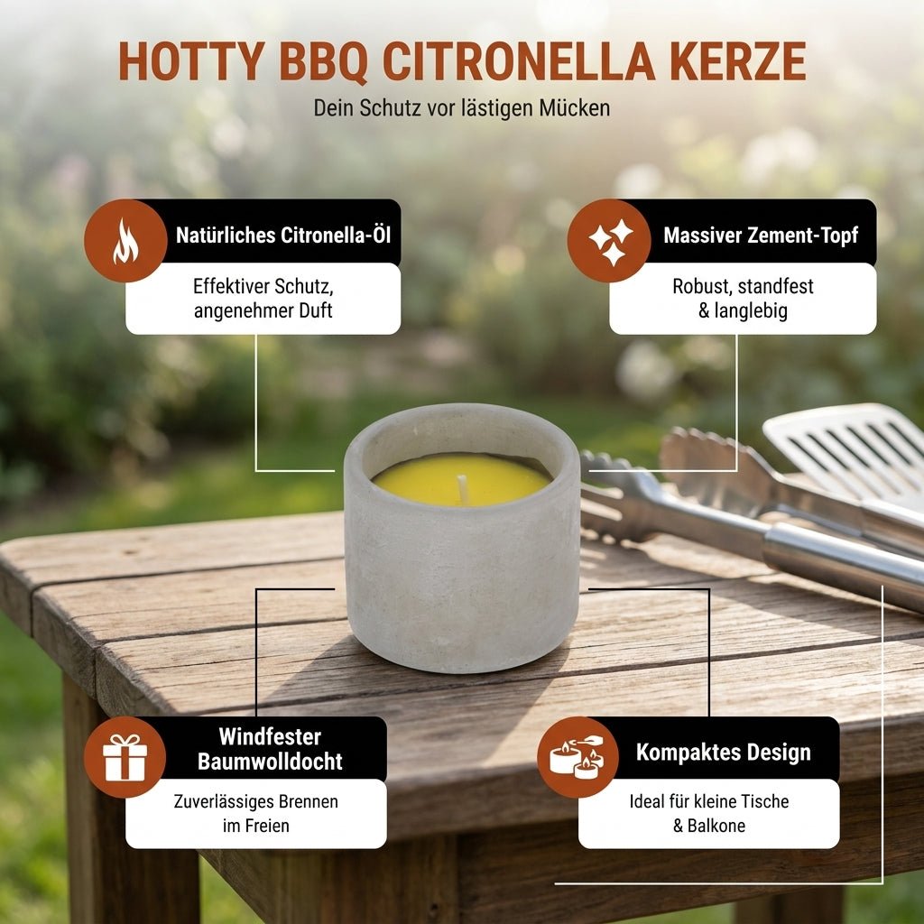 Citronella Garden Candle - Hotty