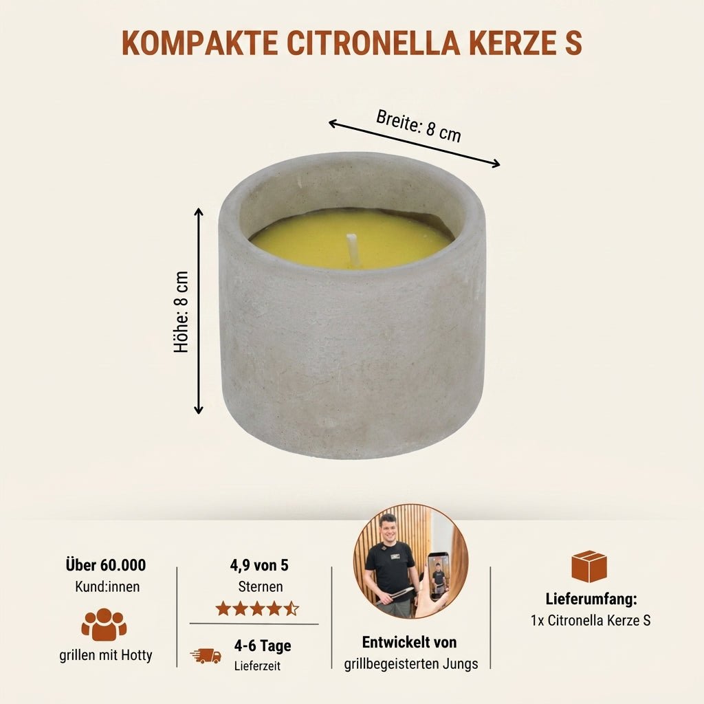 Citronella Garden Candle - Hotty