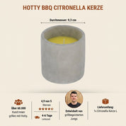 Citronella Garden Candle - Hotty