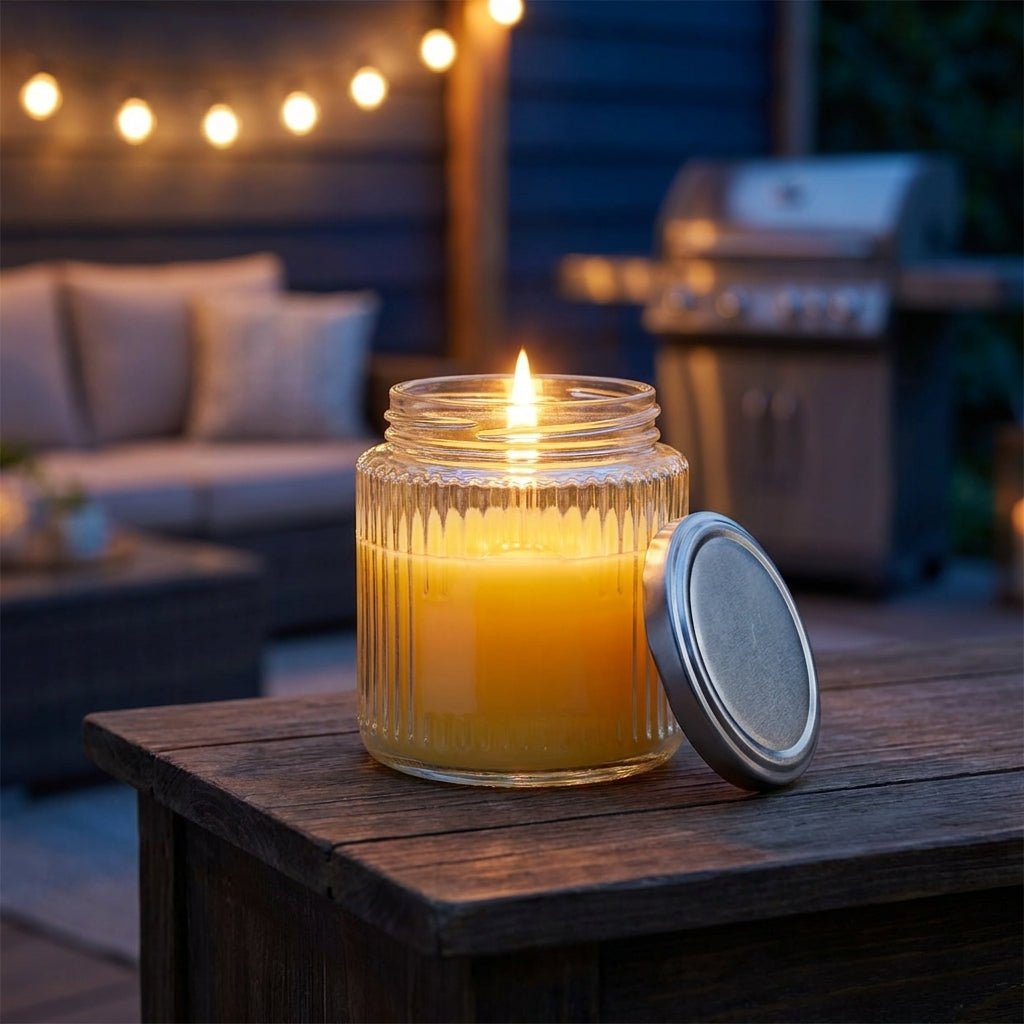 Citronella Glaskerze - Hotty