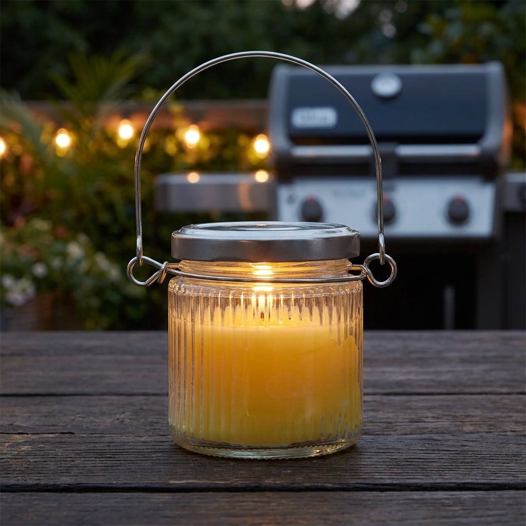 Citronella Glaskerze - Hotty