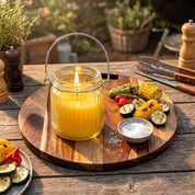 Citronella Glaskerze - Hotty