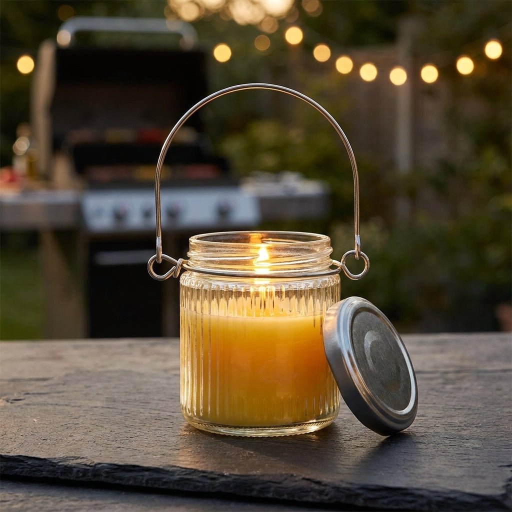 Citronella Glaskerze - Hotty
