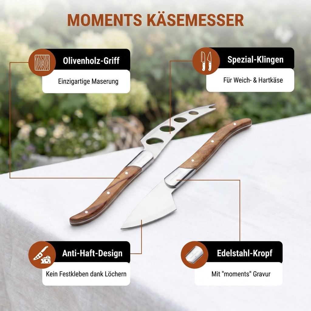 Käsemesser Set