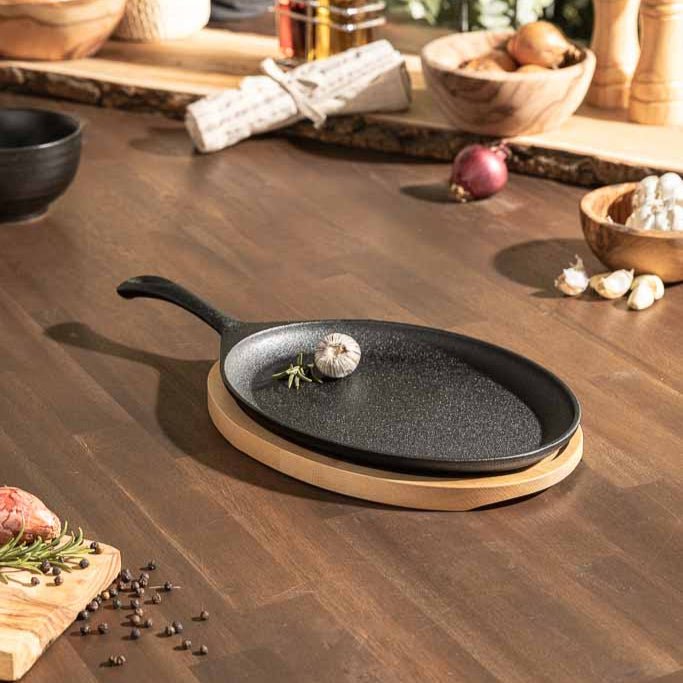 Fire Pan mit festem Griff - Hotty