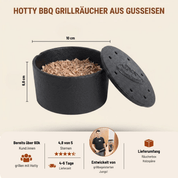 Grillräucher Set - Hotty