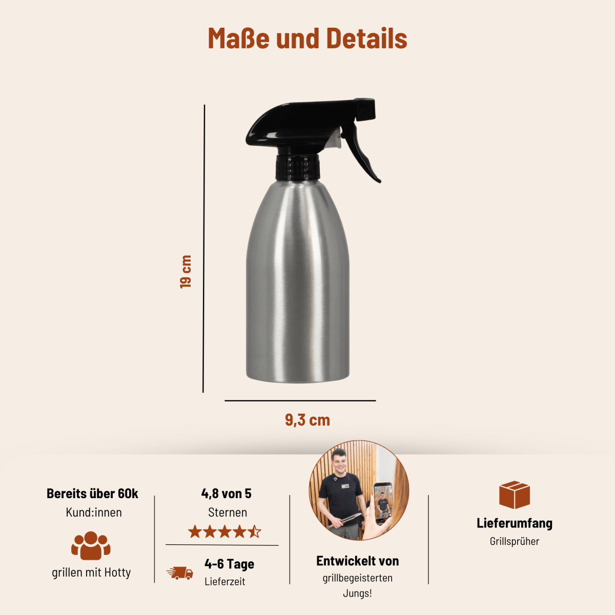 Grillsprüher - Hotty