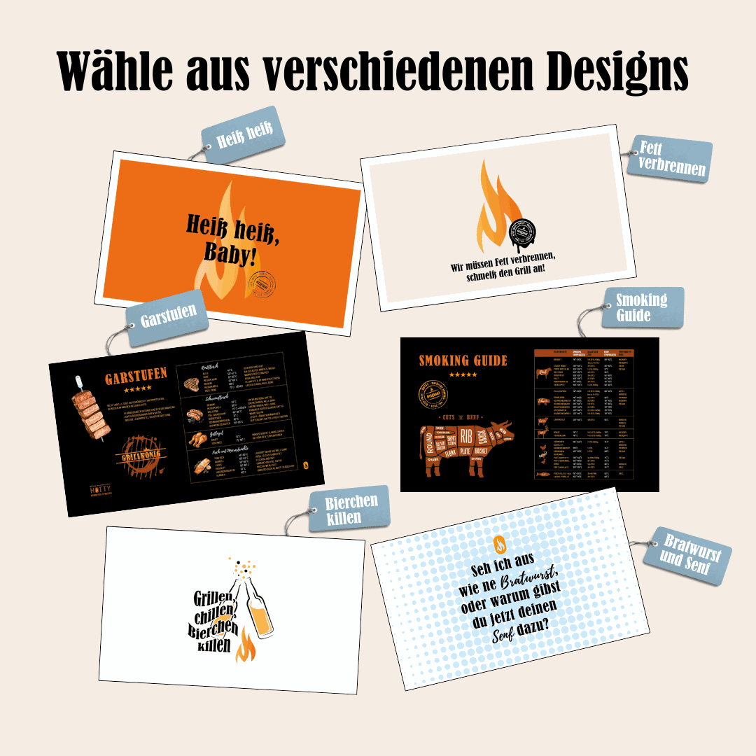 Grilltischsets - Hotty