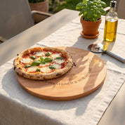 Pizza Board mit Gravur