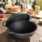 Cast iron cauldron
