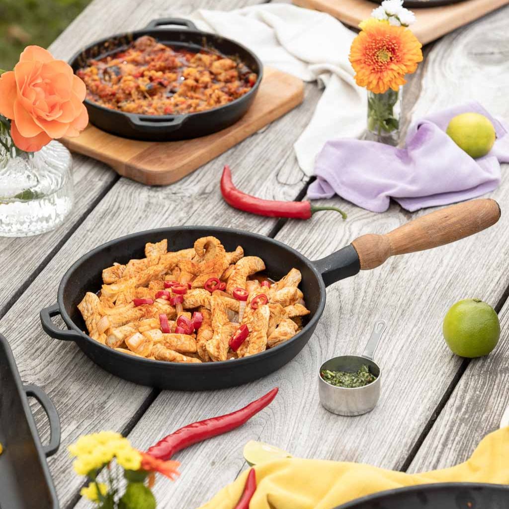 Gusseisen Grillpfanne Carry - Hotty