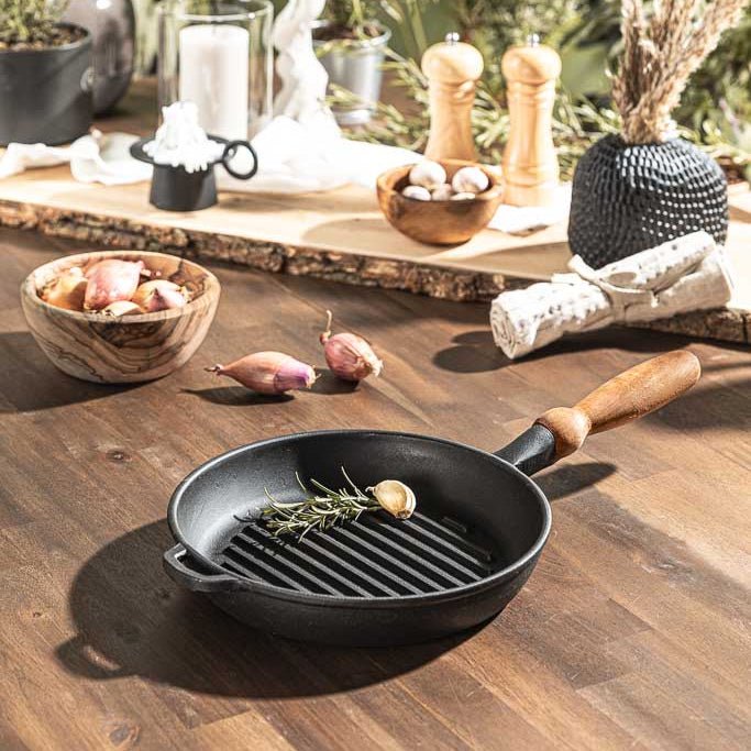 Gusseisen Grillpfanne Carry - Hotty