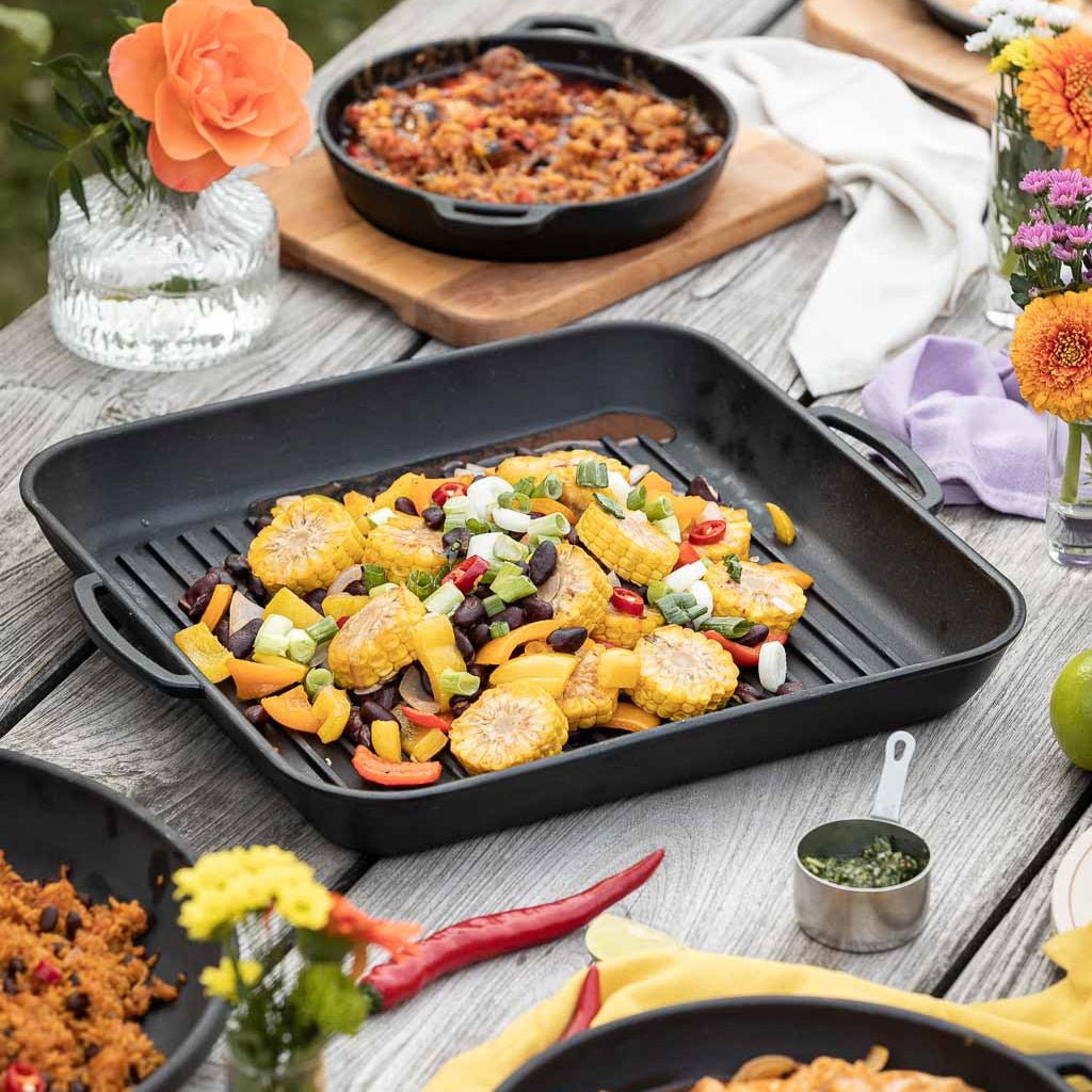 Gusseisen Grillpfannen – Hotty