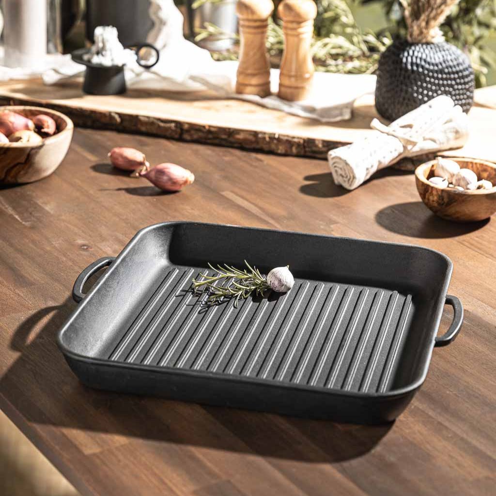 Gusseisen Grillpfannen - Hotty