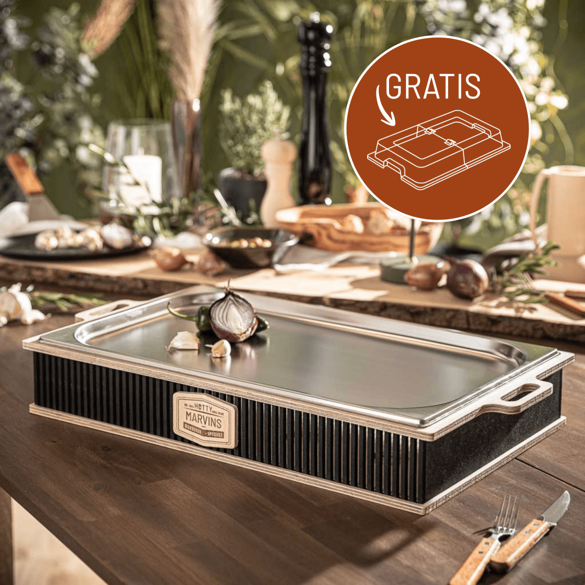 Hotty Legacy Majestic mit gratis Klappdeckel - Hotty