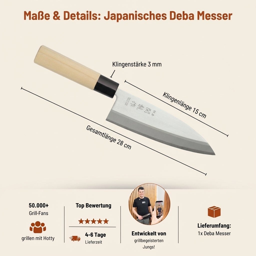Japanisches Messer Deba - Hotty