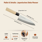 Japanisches Messer Deba - Hotty