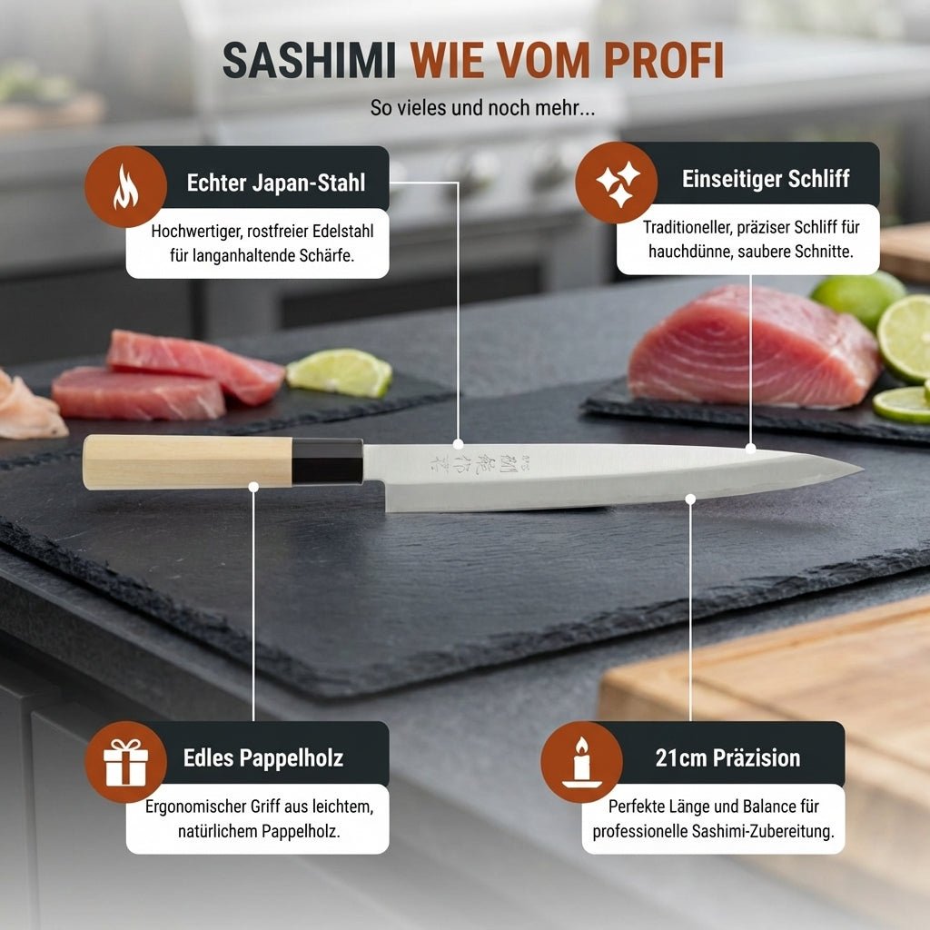 Japanisches Messer Sashimi - Hotty