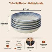 Tellerset Marina