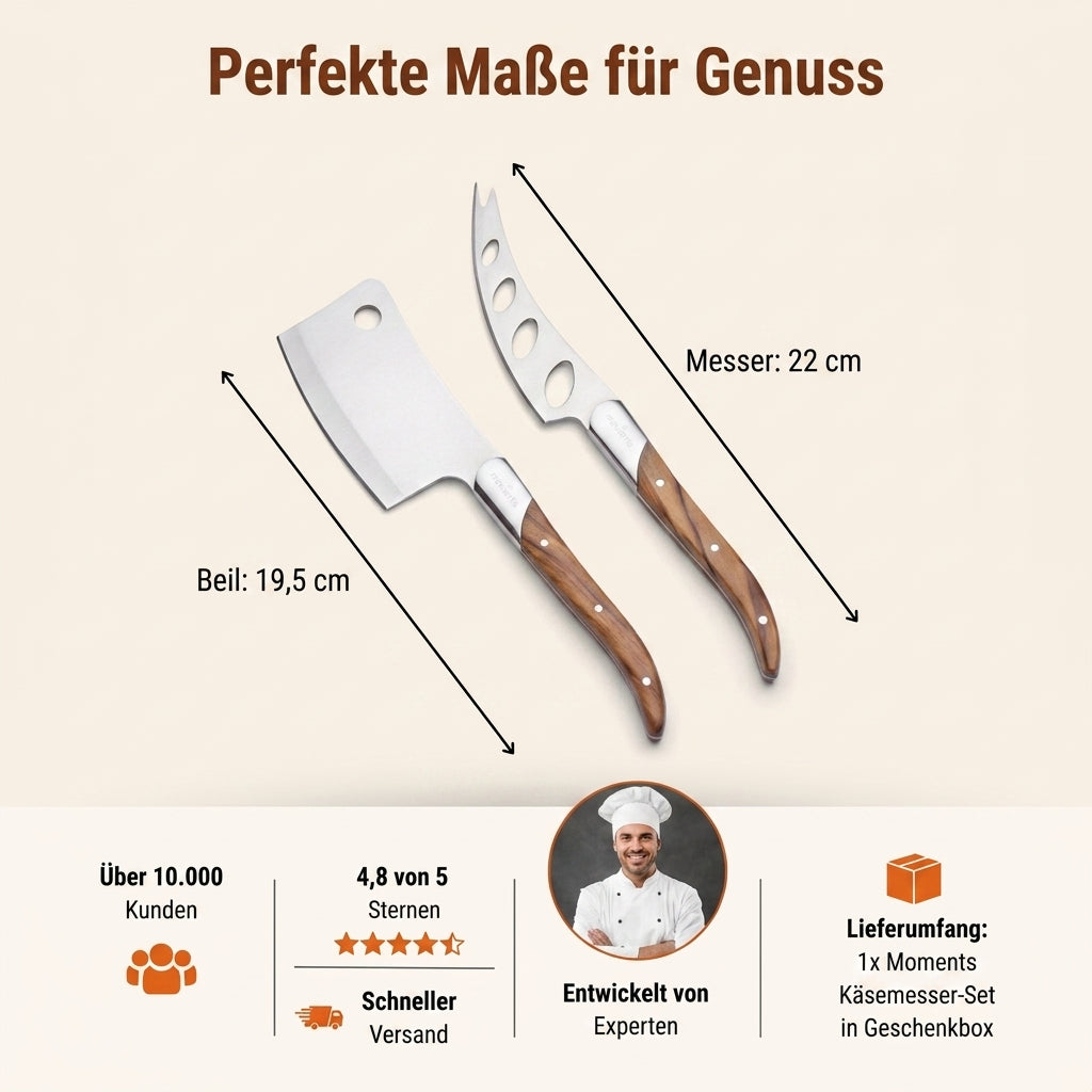 Käsemesser Set