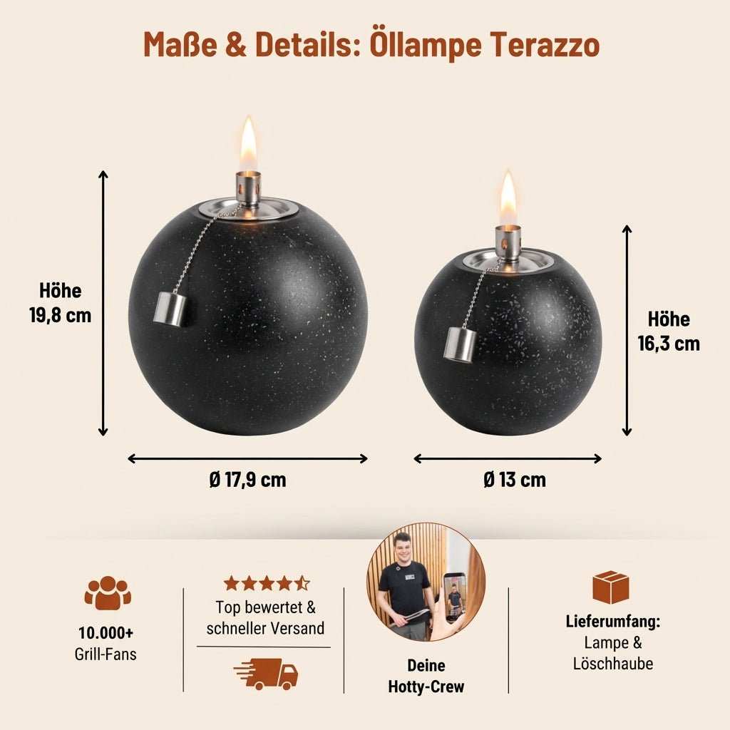 Öllampe Terazzo - Hotty