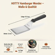 Pfannenwender black - Hotty
