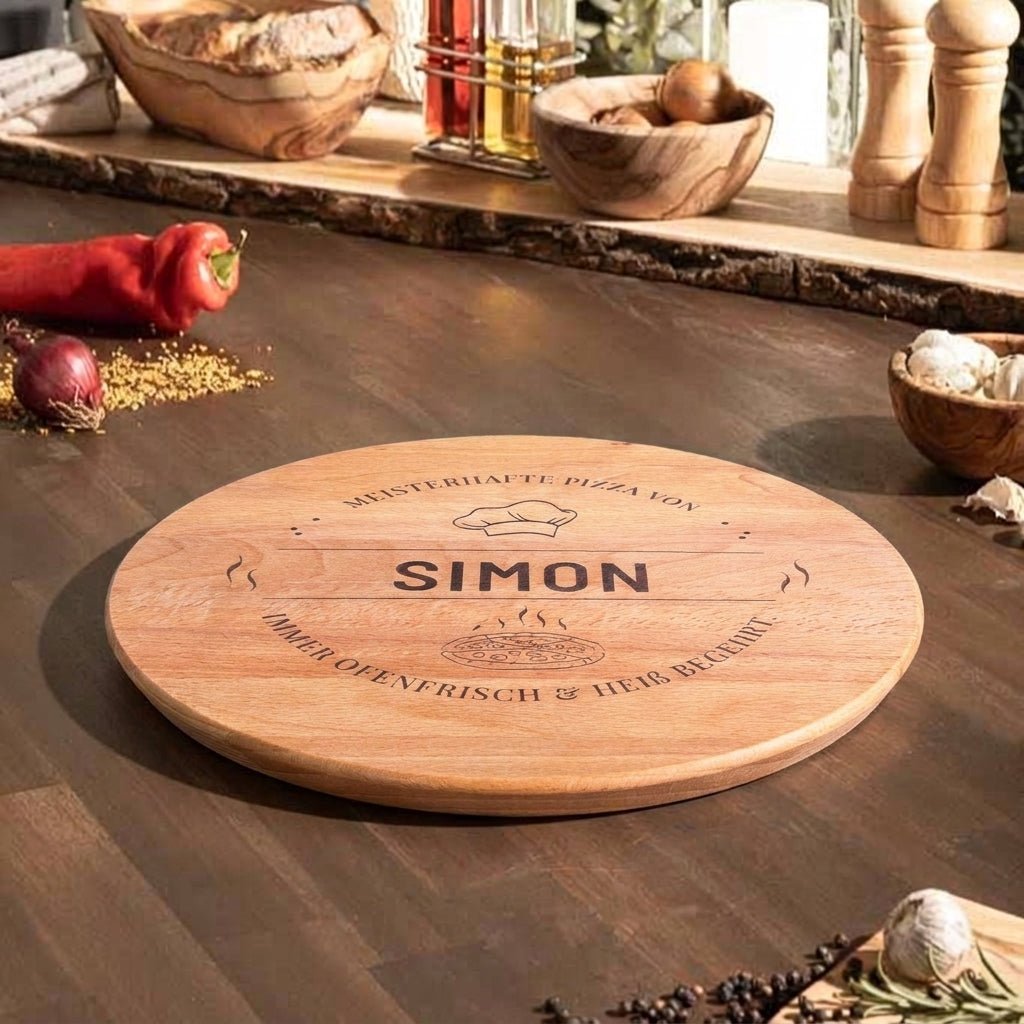 Pizza Board mit Gravur - Hotty