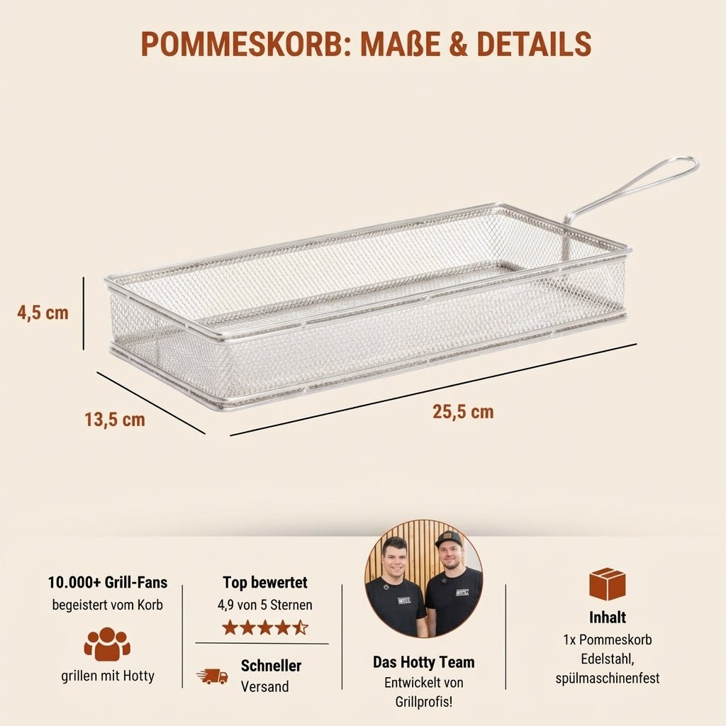 Pommeskorb Majestic - Hotty
