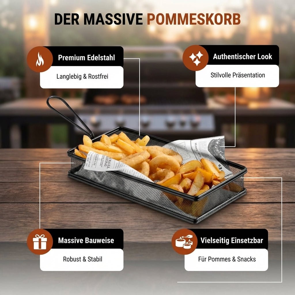 Pommeskorb Majestic - Hotty