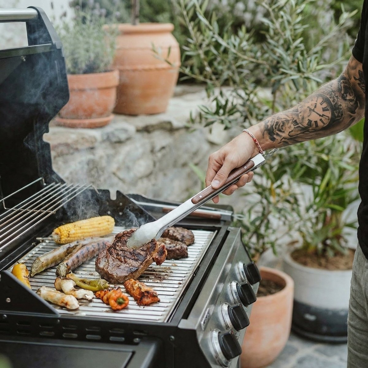 Premium Grillzange - Hotty