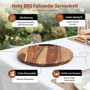 Rose Wood Serving Board - Hotty