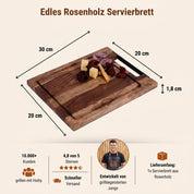 Rose Wood Serving Board - Hotty