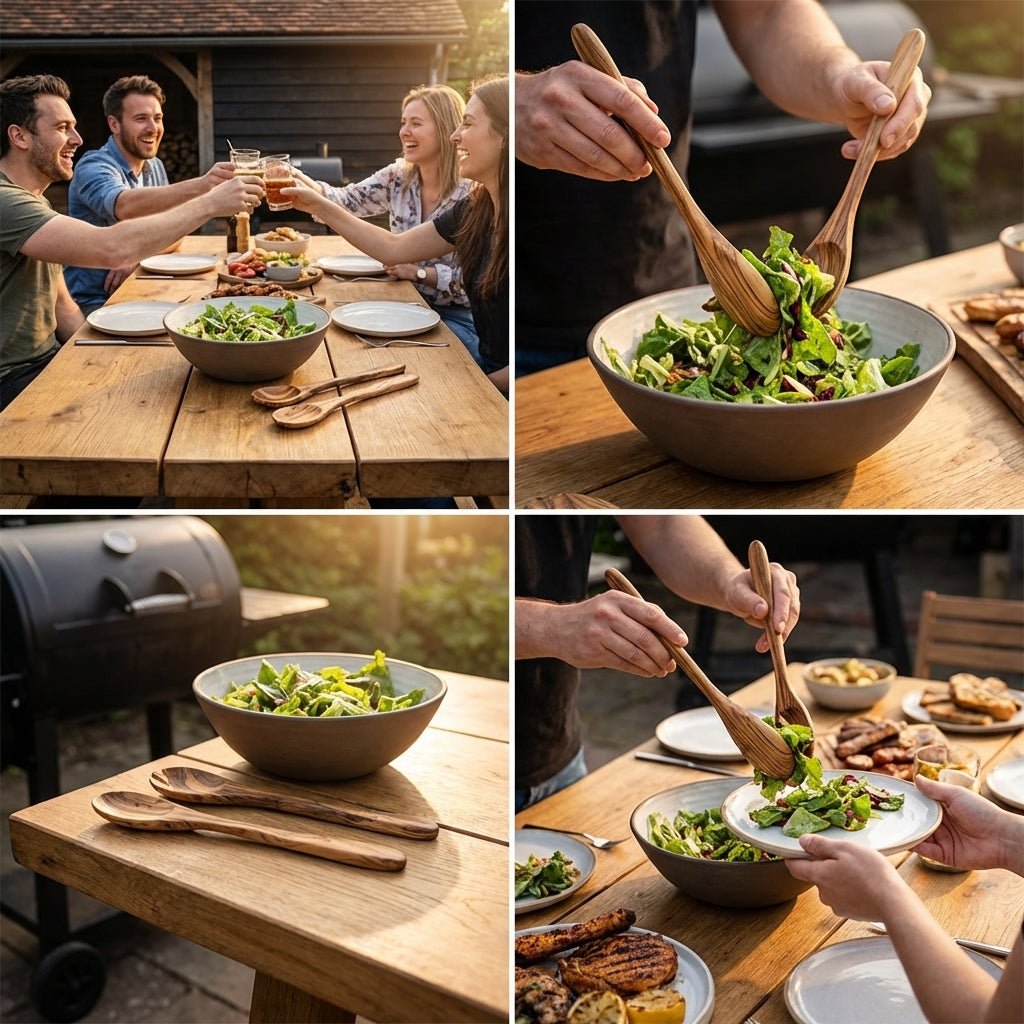 Salatbesteck Olive - Hotty