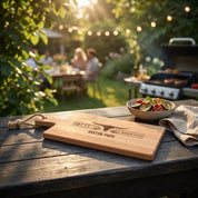 Servier Board mit Griff - mit Gravur - Hotty
