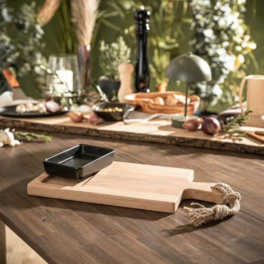 Servierboard mit Schale - Hotty