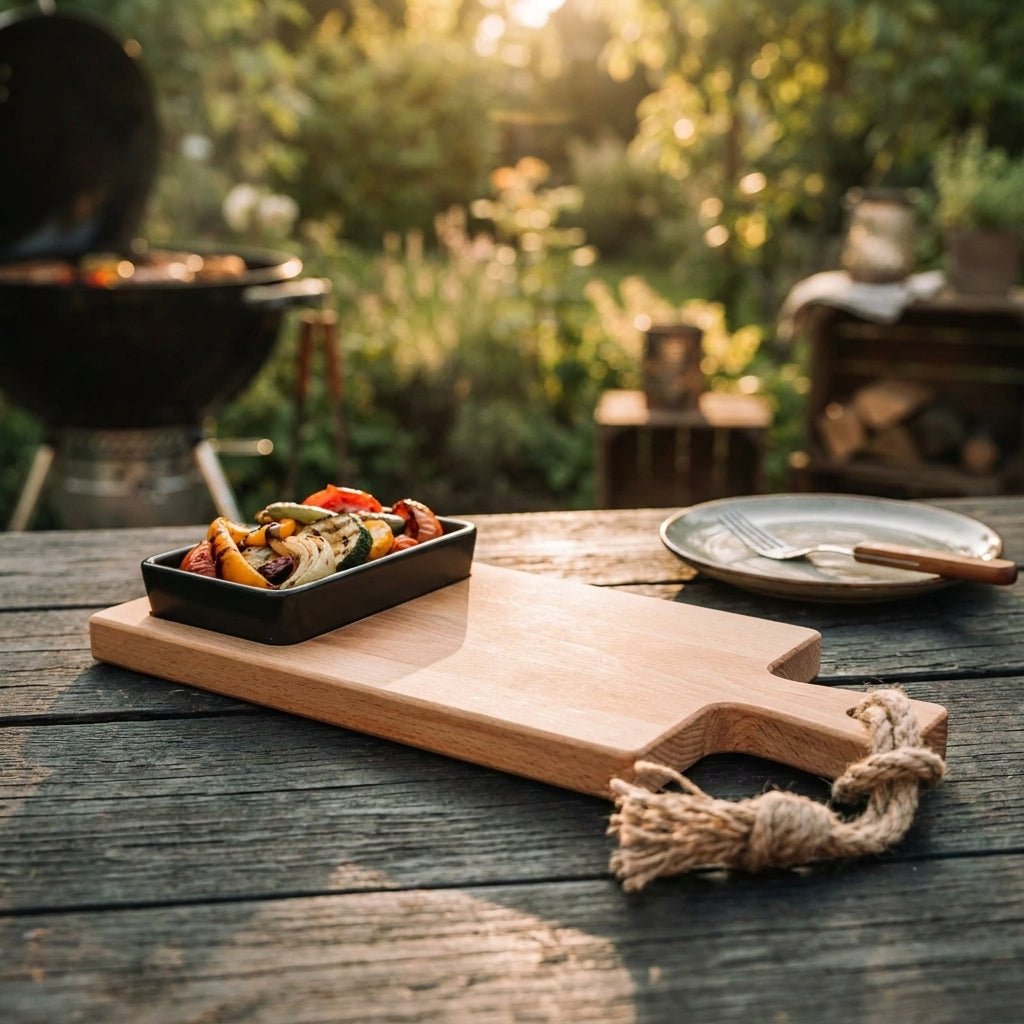 Servierboard mit Schale - Hotty
