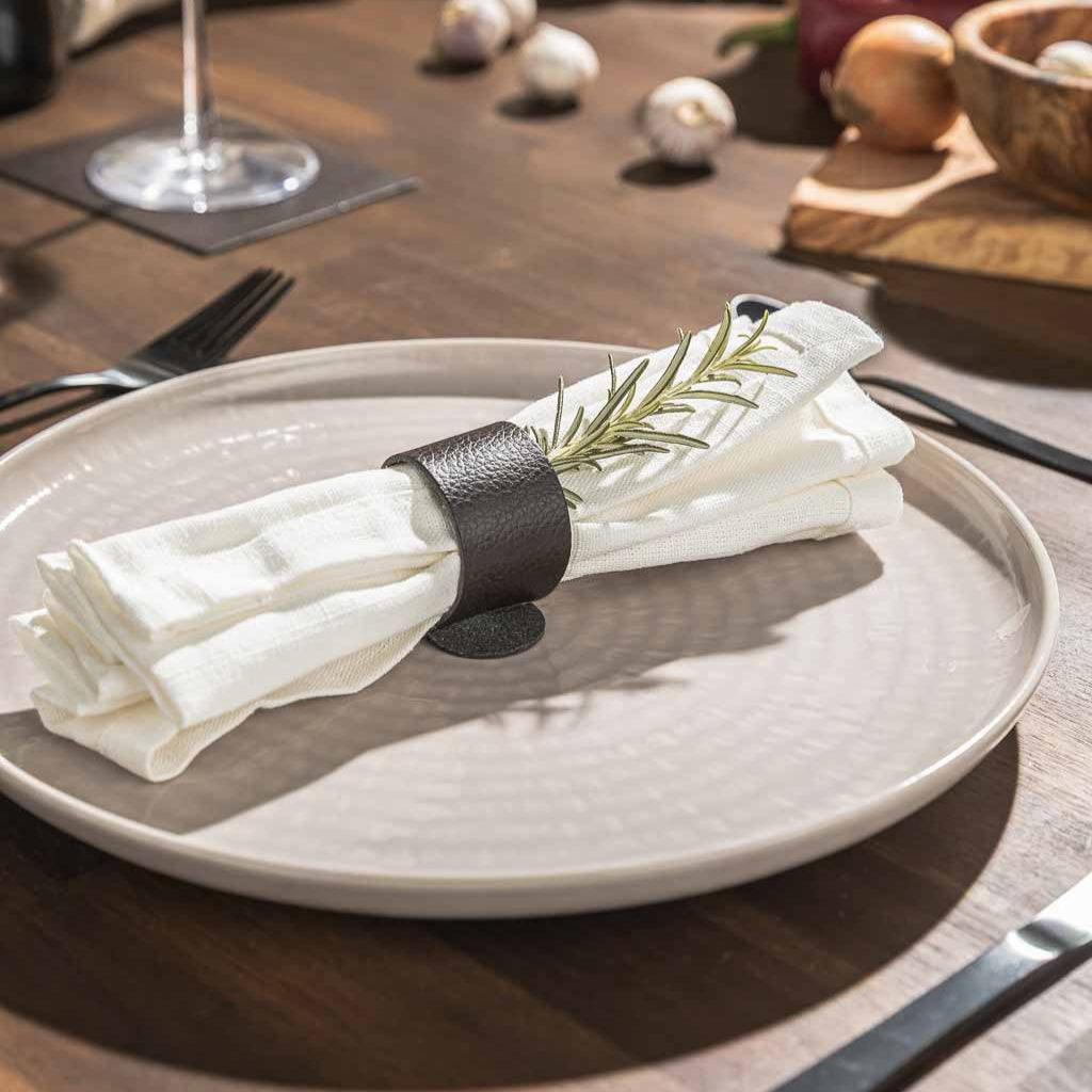 Serviettenring Leder - Hotty