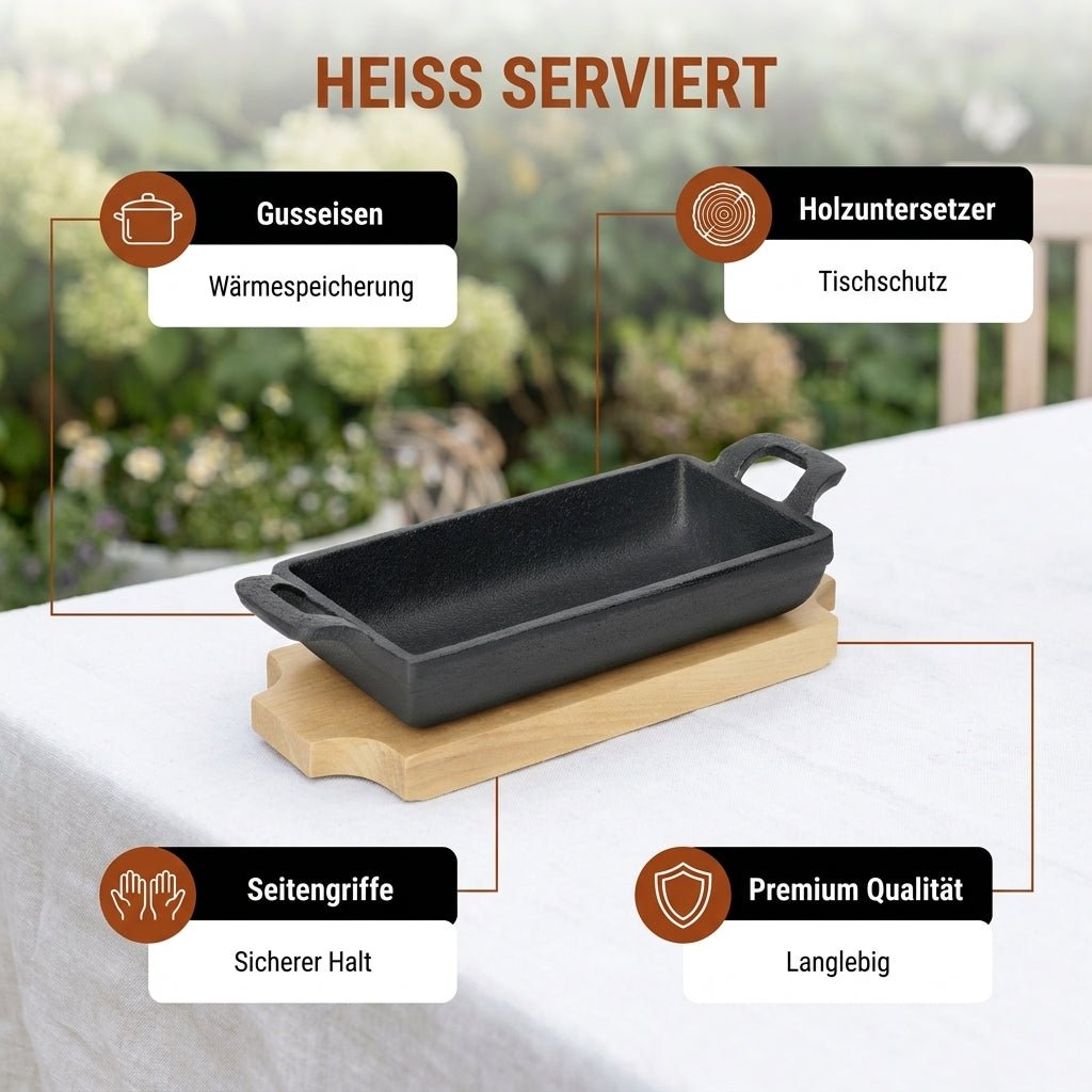 Serving Pan mini rectangle - Hotty