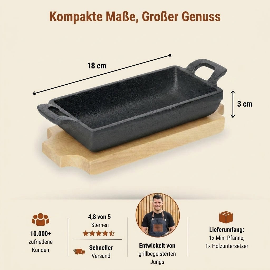 Serving Pan mini rectangle - Hotty