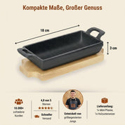 Serving Pan mini rectangle - Hotty