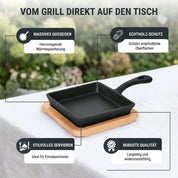 Serving Pan mini square - Hotty