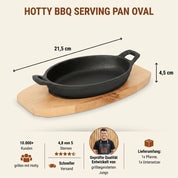 Serving Pan Oval - Hotty
