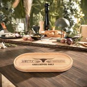 Snack Board Oval - mit Gravur - Hotty