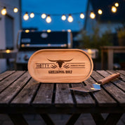 Snack Board Oval - mit Gravur - Hotty