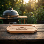 Snack Board Oval - mit Gravur - Hotty